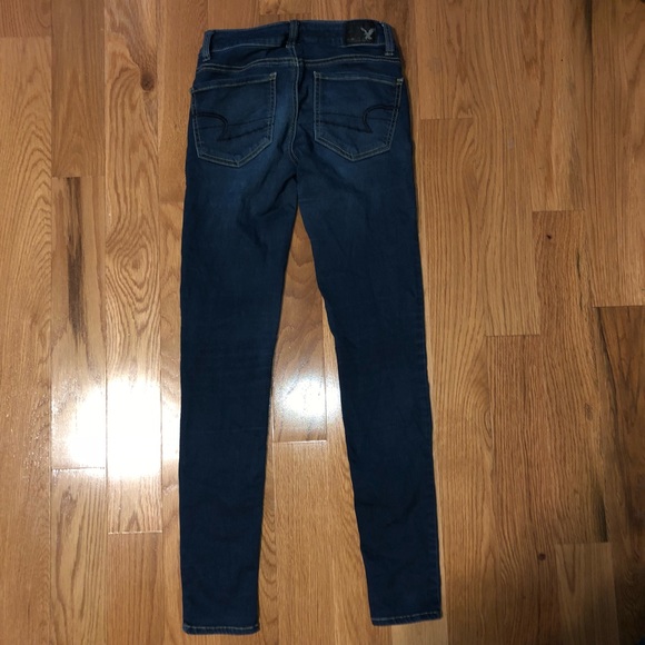 American Eagle Jegging 00 Jeans Super Stretch - Picture 3 of 4